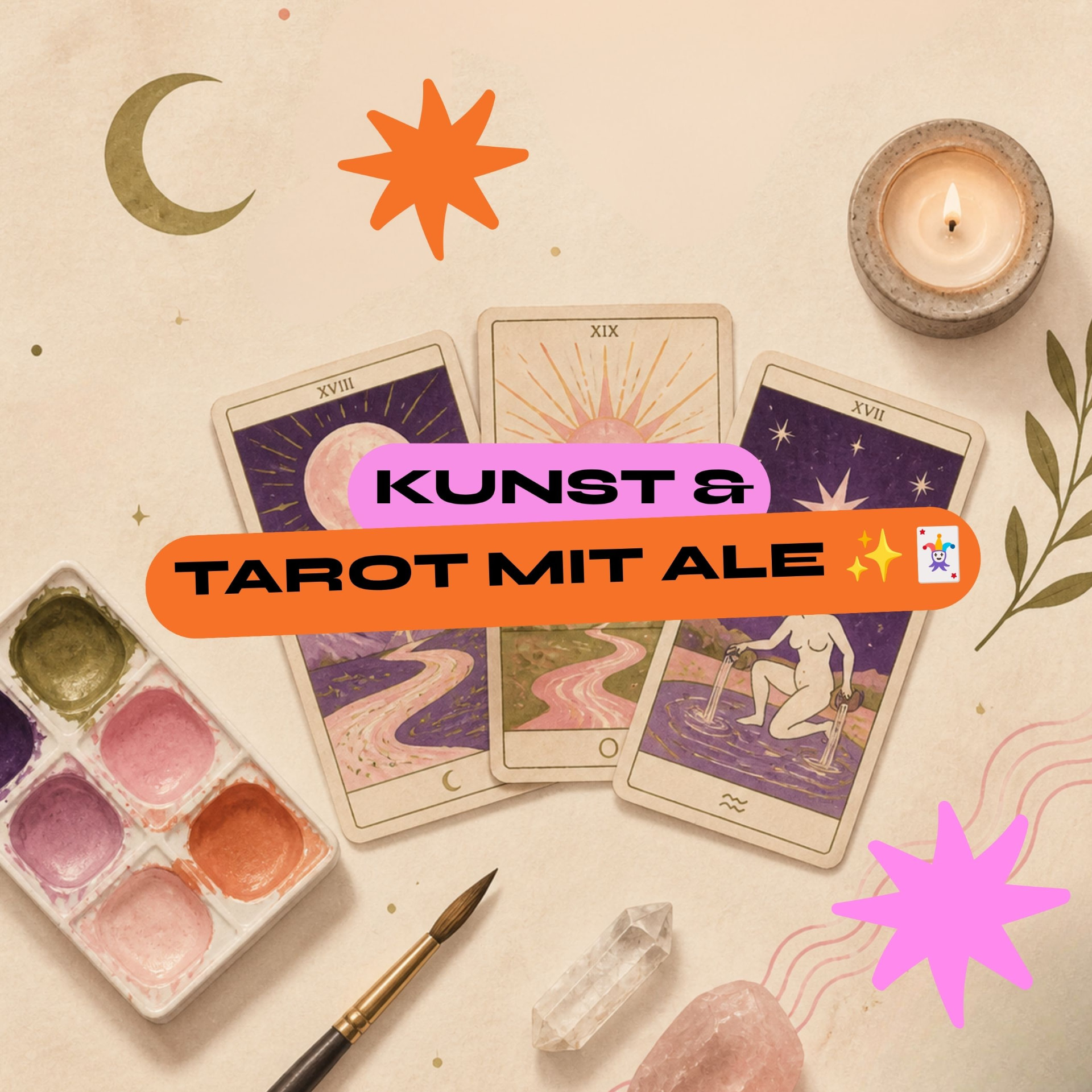 Card Reading Pop-Up mit Deya