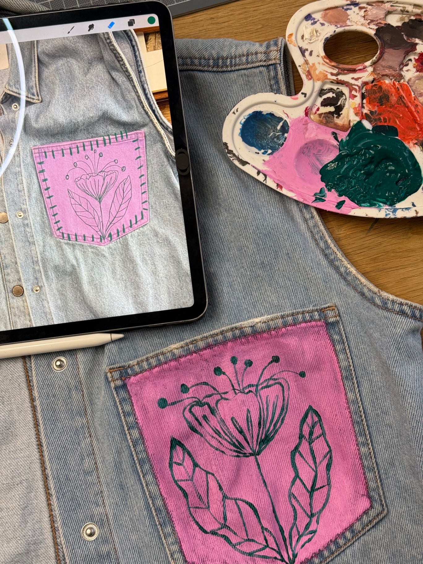 PAINT YOUR OWN DENIM 🖌️🩷